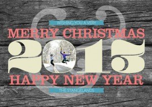 Free Christmas Card Templates for Photoshop Elements | Jeff Hendrickson Design