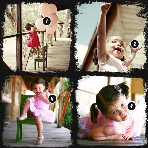 Facebook Timeline Photo Collage Template 8