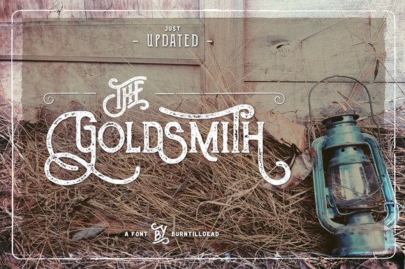 30 Retro Fonts with Swashes