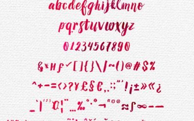 Amelian Cursive Font