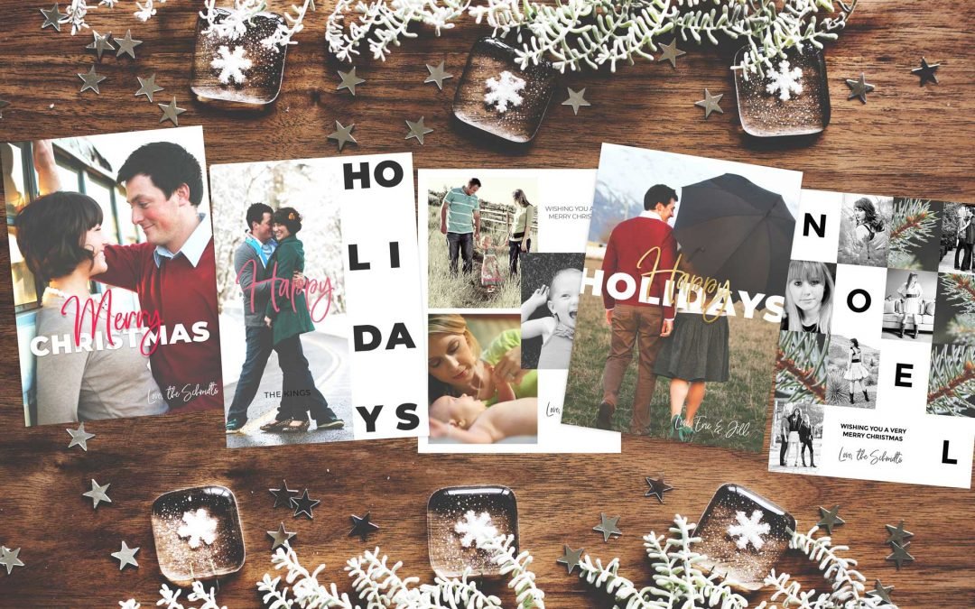 free holiday card templates for photoshop